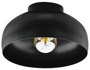 Eglo 900553 - Plafoniera MOGANO 1xE27/40W/230V nero