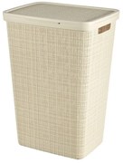 Cesto portabiancheria in plastica da 58 l Jute - Curver