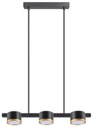 Lampadario LED a sospensione con filo MIRELLA 3xGX53/6W/230V nero