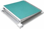 Botola d'Ispezione per Cartongesso 30x60 cm con telaio in Alluminio e Guarnizione