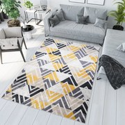 Tappeto distintivo di tendenza con motivo geometrico Larghezza: 80 cm | Lunghezza: 150 cm