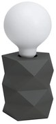 Lampada Da Scrivania Contemporanea Swarby 1 Luce Cemento Grigio