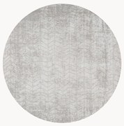 Tappeto rotondo jacquard lavabile da interno-esterno Jacob's Ladder
