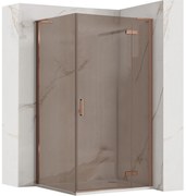 Cabina doccia REA Hugo 80x90 Copper Brush