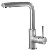 ALVEUS 1135366 - Rubinetto lavello con doccetta estraibile SARA 29,7 cm raso