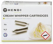 Set di 10 bombe in bottiglia alla panna montata - Hendi