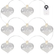 Catena luminosa numero di lampadine 8 pezzi lunghezza 120 cm Millie - Sirius