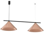 Lampada a sospensione su cavo CAPITAL 2xGX53/15W/230V oro rosa