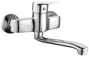 Trade Shop - Miscelatore Bagno Lavandino 52954 Piletta Scarico Filtro Fisso  Doppio Foro