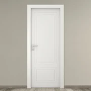 Porta tamburata battente Nobel bianco L 70 x H 210 cm reversibile