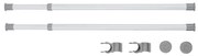 Set di 2 bastoni telescopici per abiti, lunghezza 75 - 120 cm Herkules - Wenko