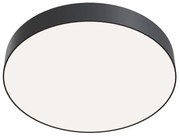 Plafoniera Moderna Zon Alluminio Nero Led 45W