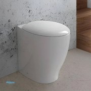 Domus Falerii "Mascalzone" Wc Terra Filomuro Bianco Lucido