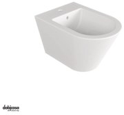 Azzurra Ceramica "Forma" Bidet Sospeso Cotone