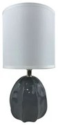 Lampada da tavolo Versa Mery 25 W Grigio Ceramica 14 x 27 x 11 cm