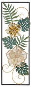 Decorazione da appendere in metallo con motivo floreale Mauro Ferretti -A-, 31 x 90 cm Campur - Mauro Ferretti