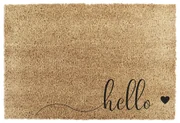 Zerbino in cocco 40x60 cm Hello Scribble - Artsy Doormats