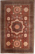 Mamluk Tappeto orientale 580 x 370 Rosa (Pakistan) Annodato A Mano
