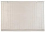 Store a rullo DKD Home Decor Verniciato Bianco Bambù 120 x 2 x 230 cm