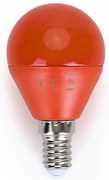 Lampadina LED G45 E14/4W/230V arancione - Aigostar