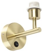 Applique moderna oro 1-luce con interruttore - Combi