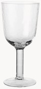 Bicchieri vino rosso in vetro soffiato Hammered 4 pz
