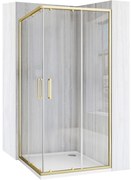 Cabina doccia Rea City 80x80 Gold Brush