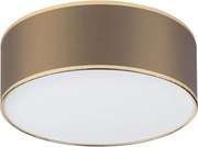 Plafoniera SIRJA DOUBLE 2xE14/15W/230V diametro 35 cm marrone/oro