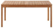 Tavolo da giardino allungabile Ribeira NATERIAL in teak marrone per 8 persone 180/240x100cm