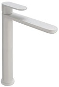 Rubinetto per lavabo Plano bianco opaco HUBER H 24.6 cm