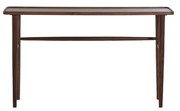 Consolle in acacia massiccia marrone 30x140 cm Qiano - Light &amp; Living