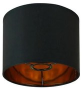Paralume di ricambio per lampada da tavolo WALEC 16x20 cm nero
