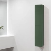 Colonna bagno sospesa 160 h cm reversibile GIGLIO finitura Verde Opaco
