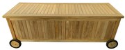 BRUMA - box con ruote in teak