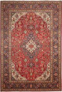 Tabriz Tappeto persiano 210 x 300 Blu (Iran) Annodato A Mano