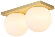 Antidark - Palla C2135 LED Plafoniera Dim-to-Warm Opale/Metallizzato Antidark