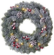 Decorazione natalizia LED 20xLED/2xAA d. 38 cm