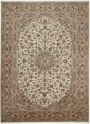 Kashan Tappeto 330 x 250 Beige (Iran) Annodato A Mano