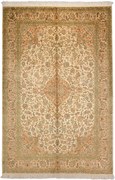 Cashmere Silk Tappeto 170 x 260 Beige (Indian) Annodato A Mano