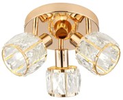 Faretto DUBAI 3xE14/40W/230V diametro 36 cm Oro rosa