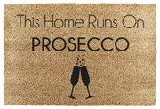 Zerbino in cocco 40x60 cm This Home Runs On Prosecco - Artsy Doormats