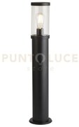 Bakerloo outdoor post - metallo nero e policarbonato