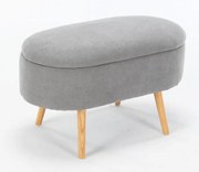 Panca Contenitore Colorado: Eleganza e Funzionalità in Diverse Dimensioni, 80CM / GRIGIO CHIARO