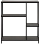 Libreria nera in metallo 80x86 cm Newcastle - Actona