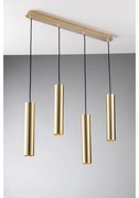 Lampadario Glamour Fluke oro 4x GU10 Ø68cm LUCE AMBIENTE DESIGN