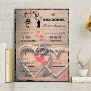 STAMPA SU ALLUMINIO - Regalo per la donna che amate | Inspio