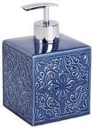 WENKO 22653100 - Dispenser per sapone CORDOBA 500 ml blu