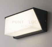 Applique biemissione led luxon antracite 12w 1550lm cct 3000k / 400...