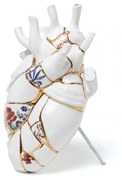 Seletti - Kintsugi Porcellana Vaso Cuore Love In Bloom Seletti