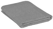 Telo bagno per doccia 90x140 cm grigio in cotone 100%